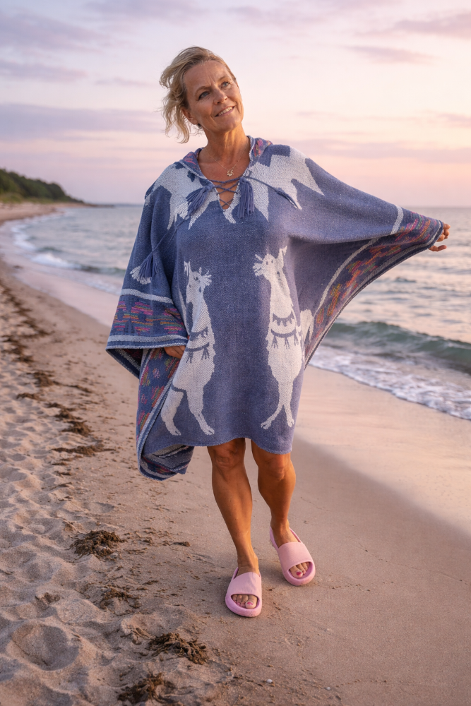 Badeponcho Alpaca Big - Billede 3