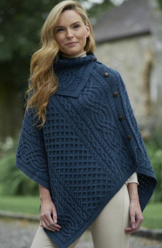 Poncho med krave. Natur - Billede 2