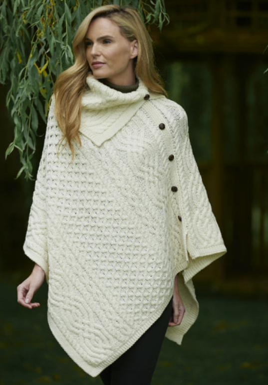 Poncho med krave. Natur - Billede 3